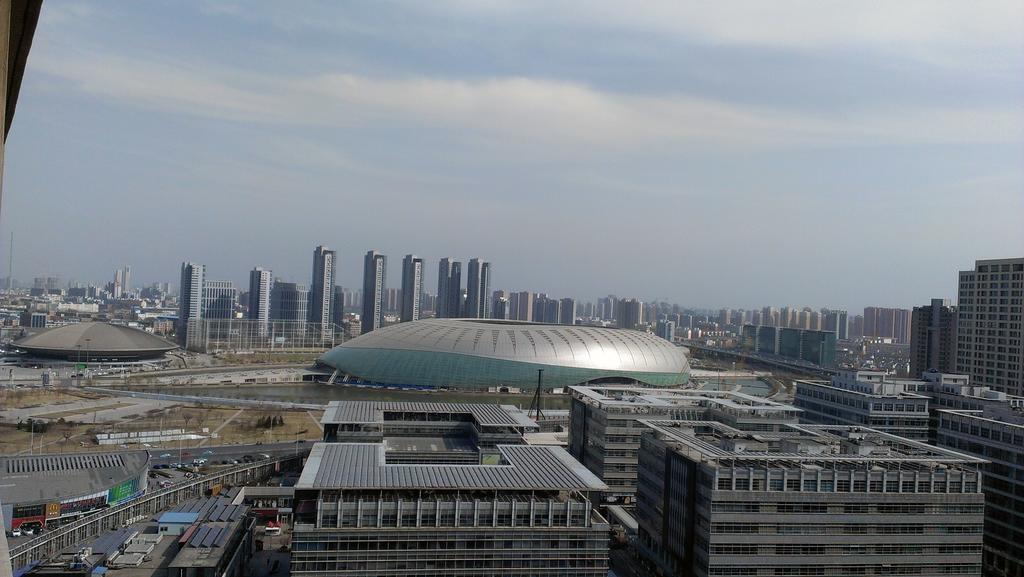 Tianjin Chaoju Hotel Exteriör bild
