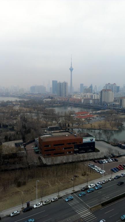 Tianjin Chaoju Hotel Exteriör bild