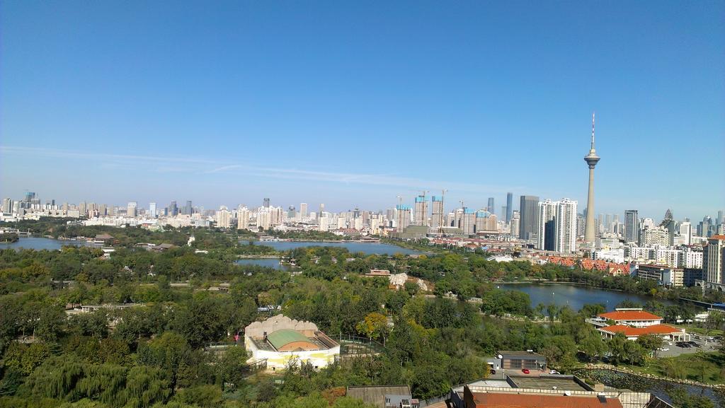 Tianjin Chaoju Hotel Exteriör bild
